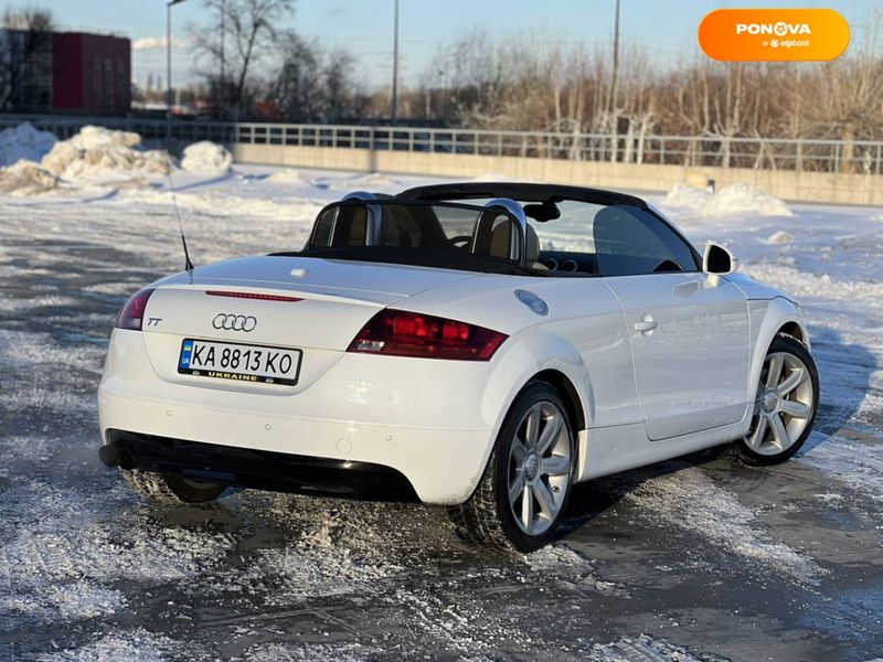 Audi TT, 2007, Бензин, 1.98 л., 175 тис. км, Родстер, Білий, Київ 20214 фото