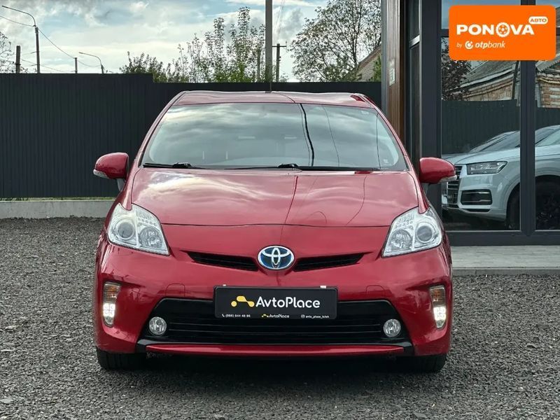 Toyota Prius, 2012 р., Гібрид (HEV), 215 тис. км, Седан, Червоний, Луцьк AT-10417371 фото