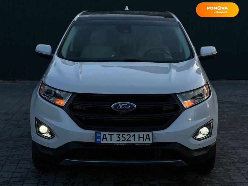 Ford Edge, 2017, Бензин, 3.5 л., 77 тыс. км, Внедорожник / Кроссовер, Белый, Ивано Франковск Cars-Pr-65719 фото