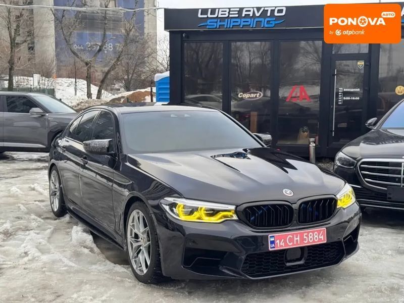 BMW 5 Series, 2019 г., Бензин, 84 тыс. км, Седан, Чорный, Киев AT-10411264 фото