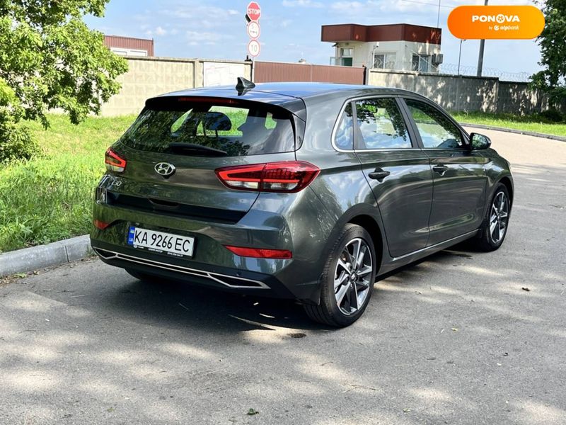 Hyundai i30, 2021, Бензин, 1.5 л., 75 тис. км, Хетчбек, Сірий, Київ Cars-Pr-64929 фото