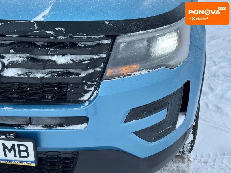 Ford Explorer, 2017 р., Бензин, 182 тис. км, Позашляховик / Кросовер, Синій, Вінниця AT-10408738 фото