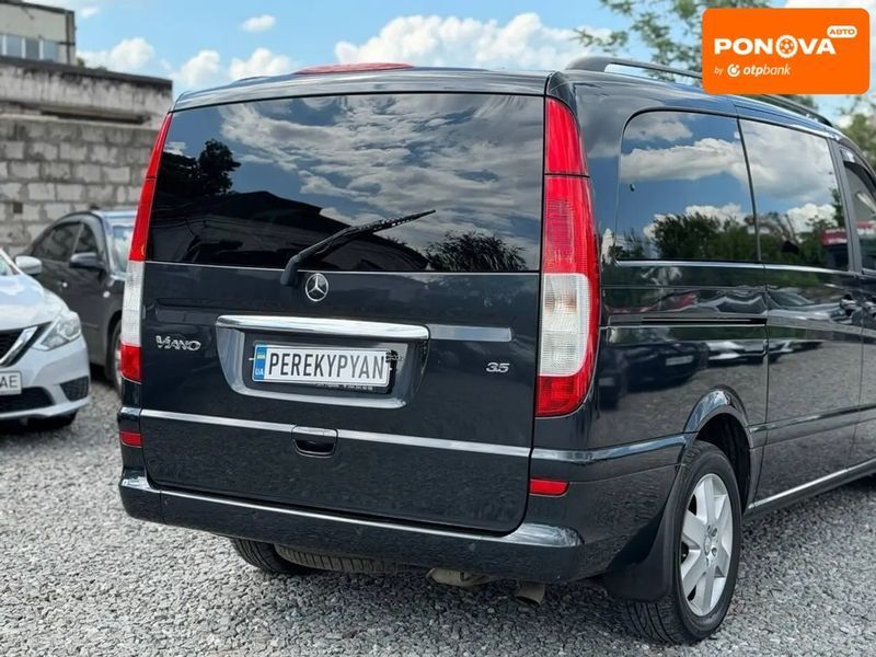 Mercedes-Benz Vito, 2007 р., Бензин, 68 тис. км, Мінівен, Чорний, Дніпро (Дніпропетровськ) AT-10424329 фото
