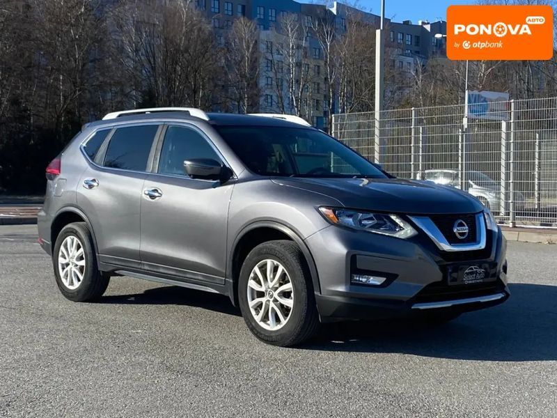 Nissan Rogue, 2017 р., Бензин, 138 тис. км, Позашляховик / Кросовер, Сірий, Львів AT-10400697 фото