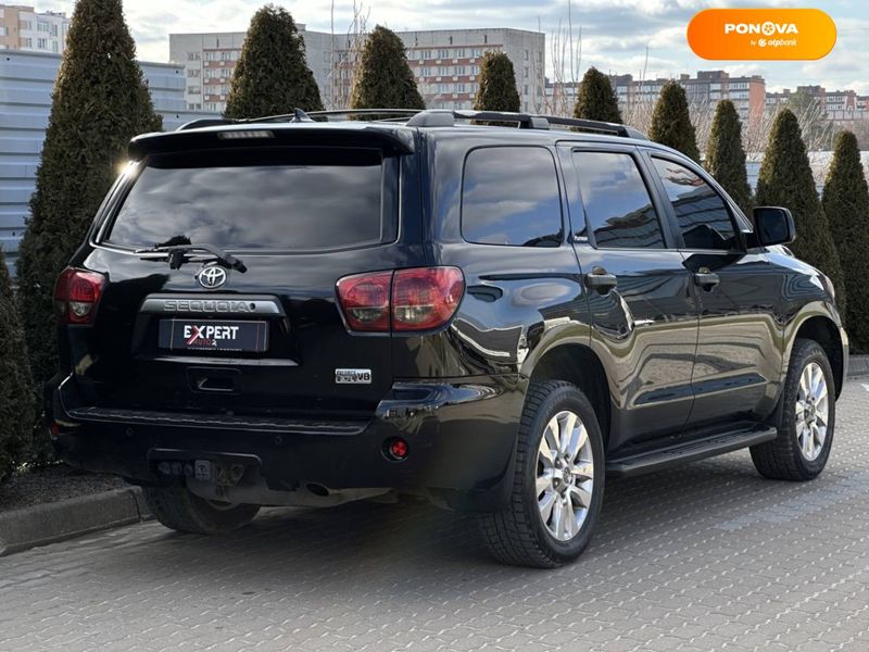 Toyota Sequoia, 2010, Газ пропан-бутан / Бензин, 5.66 л., 243 тис. км, Позашляховик / Кросовер, Чорний, Львів 31860 фото