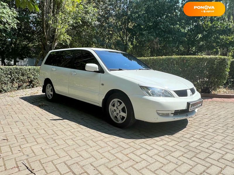 Mitsubishi Lancer, 2008, Бензин, 1.58 л., 204 тыс. км, Универсал, Белый, Николаев 110716 фото