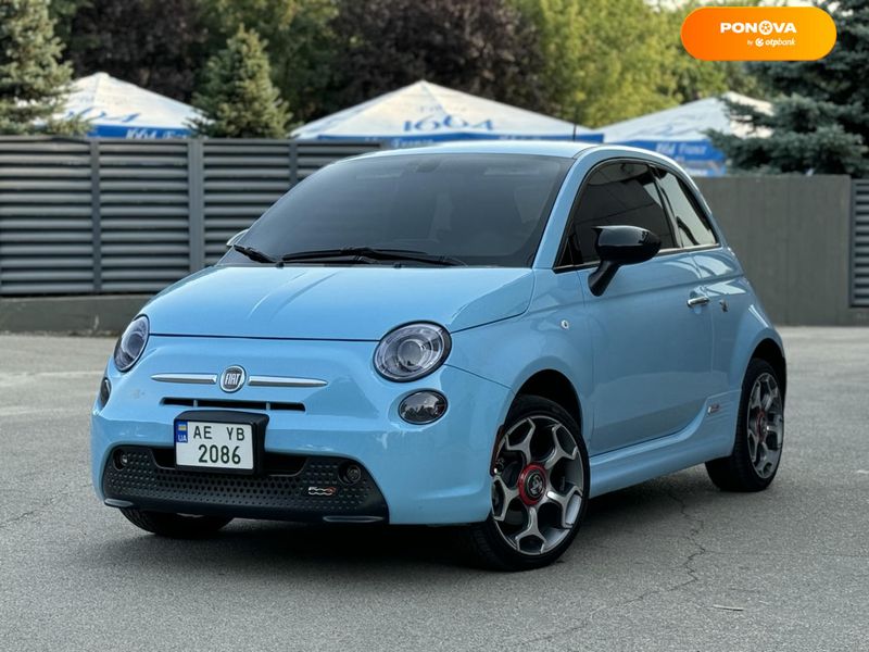 Fiat 500e, 2017, Електро, 72 тыс. км, Хетчбек, Синий, Днепр (Днепропетровск) 111177 фото