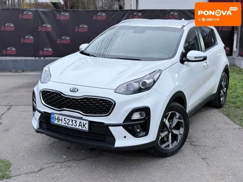 Kia Sportage, 2020 р., Бензин, 133 тис. км, Позашляховик / Кросовер, Білий, Одеса AT-10409578 фото