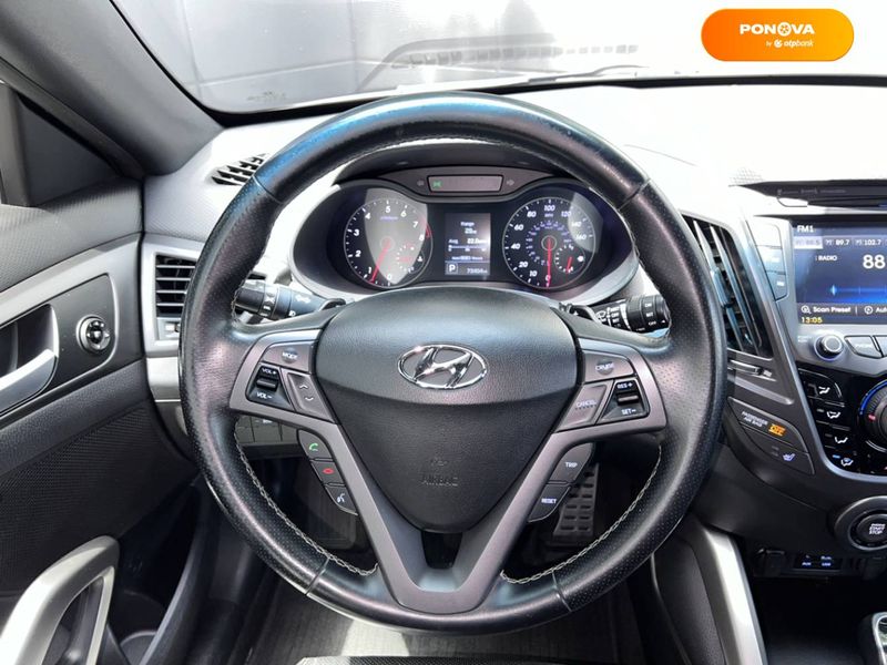 Hyundai Veloster, 2015, Бензин, 1.59 л., 118 тис. км, Хетчбек, Сірий, Одеса 101539 фото