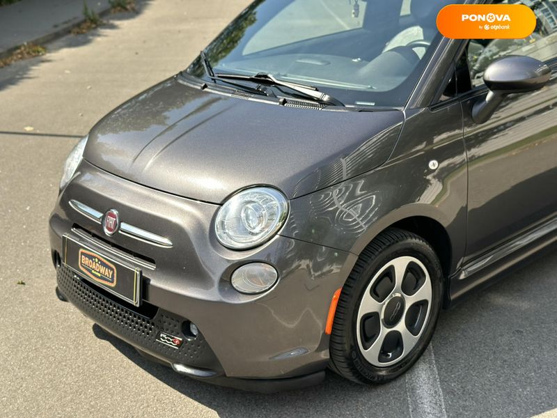 Fiat 500e, 2014, Електро, 174 тис. км, Хетчбек, Сірий, Київ 111322 фото