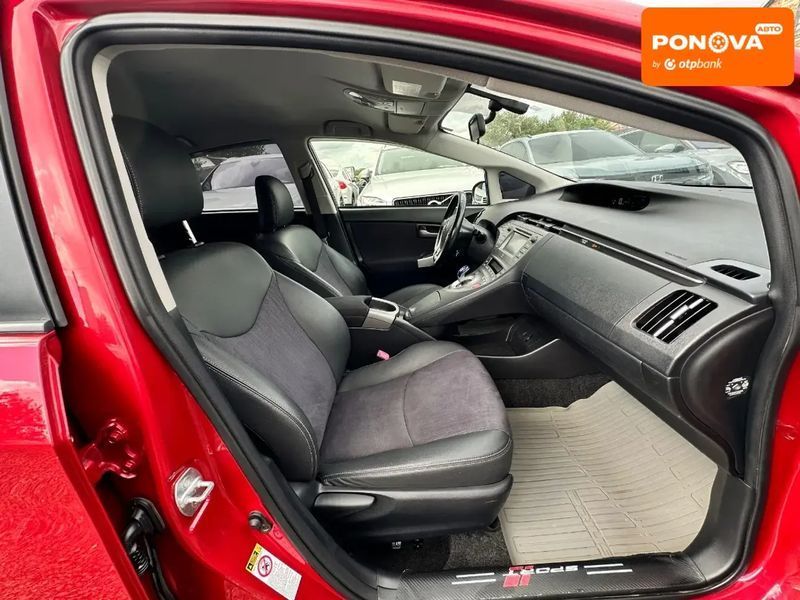 Toyota Prius, 2012 р., Гібрид (HEV), 215 тис. км, Седан, Червоний, Луцьк AT-10417371 фото