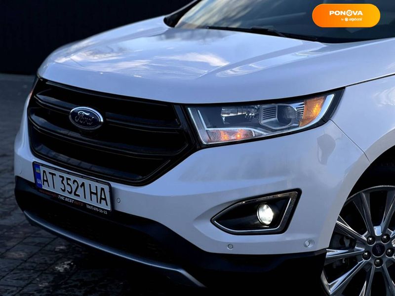 Ford Edge, 2017, Бензин, 3.5 л., 77 тыс. км, Внедорожник / Кроссовер, Белый, Ивано Франковск Cars-Pr-65719 фото