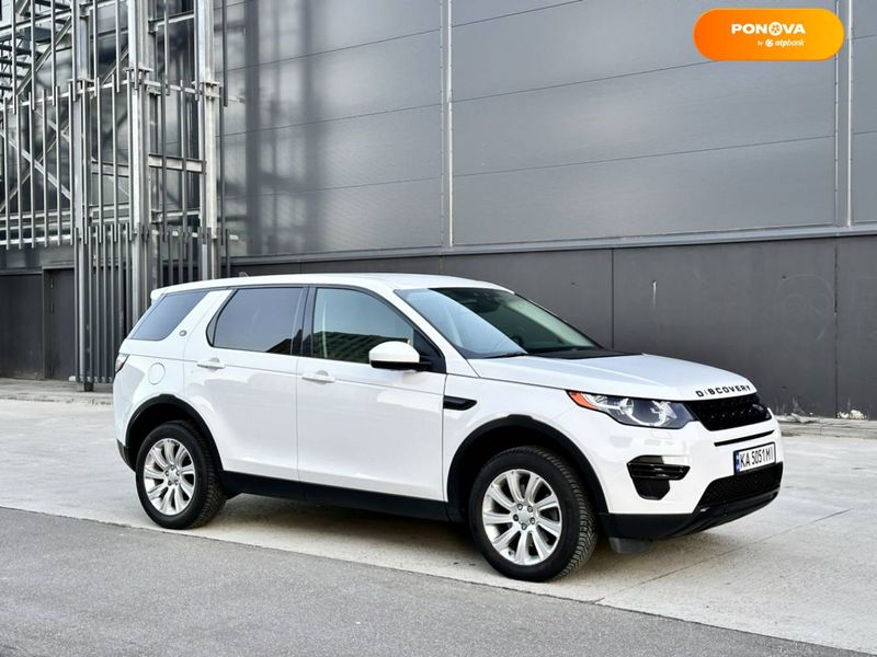 Land Rover Discovery Sport, 2016, Бензин, 2 л., 91 тыс. км, Внедорожник / Кроссовер, Белый, Киев 13293 фото