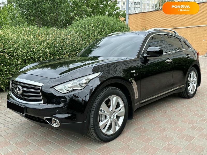 Infiniti QX70, 2016, Дизель, 2.99 л., 158 тис. км, Позашляховик / Кросовер, Чорний, Київ 52220 фото