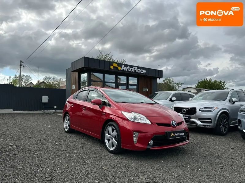 Toyota Prius, 2012 р., Гібрид (HEV), 215 тис. км, Седан, Червоний, Луцьк AT-10417371 фото