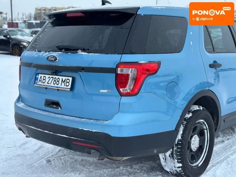 Ford Explorer, 2017 р., Бензин, 182 тис. км, Позашляховик / Кросовер, Синій, Вінниця AT-10408738 фото