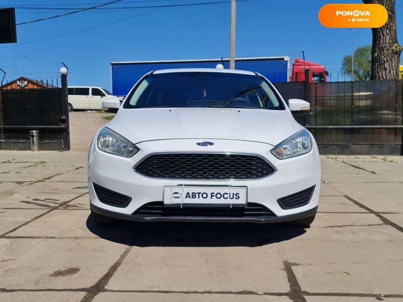 Ford Focus, 2015, Бензин, 2 л., 143 тис. км, Хетчбек, Білий, Київ 38606 фото