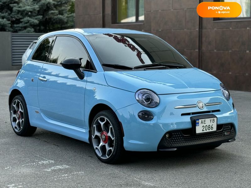 Fiat 500e, 2017, Електро, 72 тис. км, Хетчбек, Синій, Дніпро (Дніпропетровськ) 111177 фото