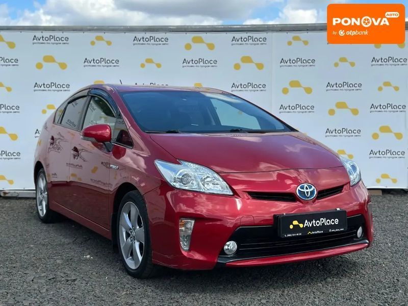 Toyota Prius, 2012 р., Гібрид (HEV), 215 тис. км, Седан, Червоний, Луцьк AT-10417371 фото