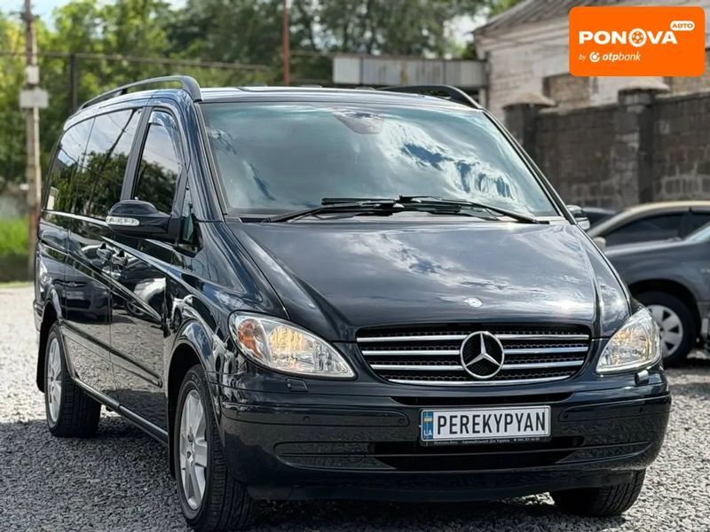 Mercedes-Benz Vito, 2007 р., Бензин, 68 тис. км, Мінівен, Чорний, Дніпро (Дніпропетровськ) AT-10424329 фото