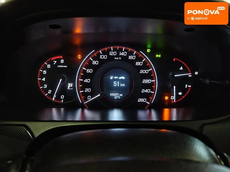 Honda Accord, 2014 г., Газ метан / Бензин, 193 тыс. км, Седан, Чорный, Кропивницкий (Кировоград) AT-10423982 фото