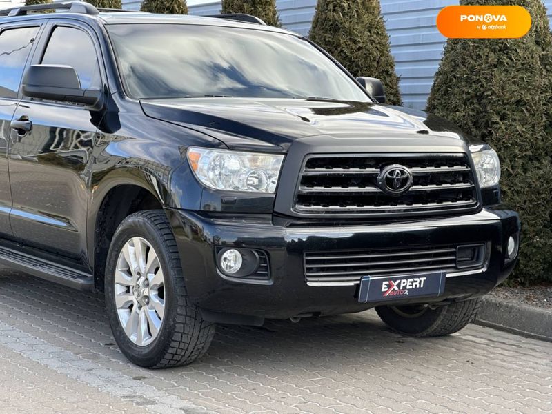 Toyota Sequoia, 2010, Газ пропан-бутан / Бензин, 5.66 л., 243 тис. км, Позашляховик / Кросовер, Чорний, Львів 31860 фото