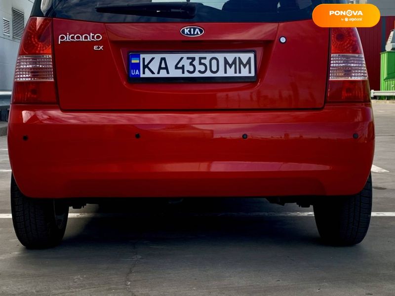 Kia Picanto, 2006, Бензин, 1.09 л., 138 тыс. км, Хетчбек, Красный, Киев Cars-Pr-66637 фото