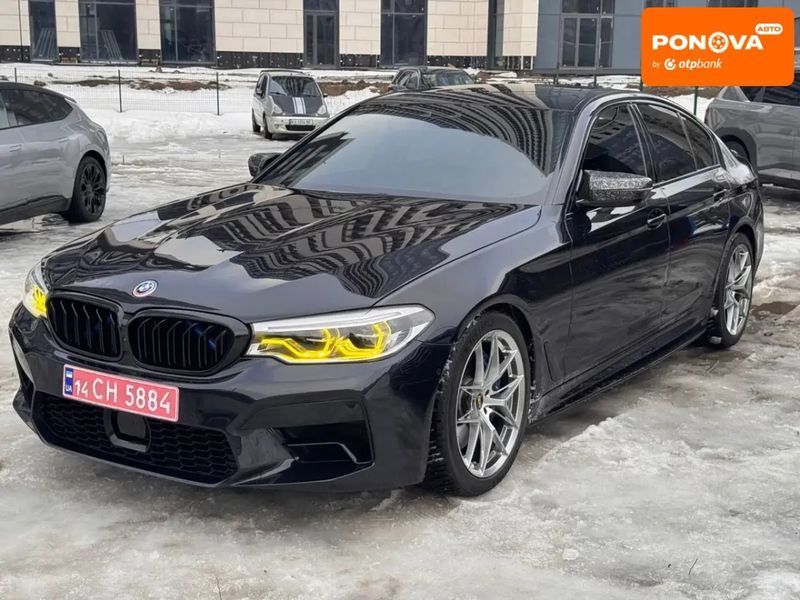 BMW 5 Series, 2019 г., Бензин, 84 тыс. км, Седан, Чорный, Киев AT-10411264 фото