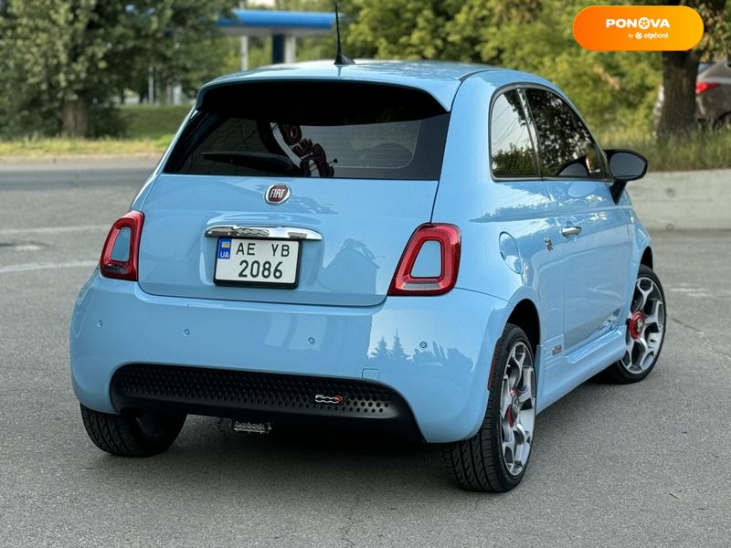 Fiat 500e, 2017, Електро, 72 тыс. км, Хетчбек, Синий, Днепр (Днепропетровск) 111177 фото