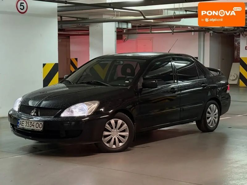 Mitsubishi Lancer, 2008 р., Бензин, 212 тис. км, Седан, Чорний, Дніпро (Дніпропетровськ) AT-10406201 фото