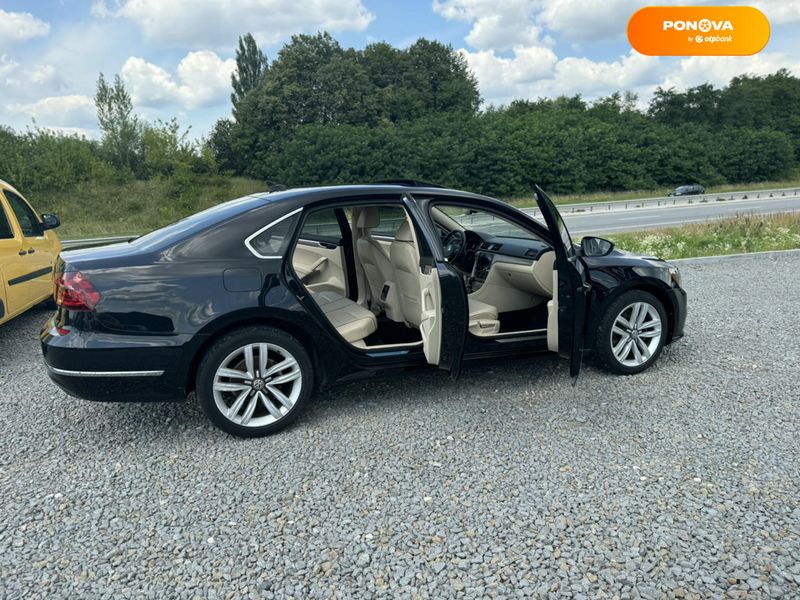 Volkswagen Passat, 2017, Бензин, 1.8 л., 137 тис. км, Седан, Чорний, Львів 111141 фото