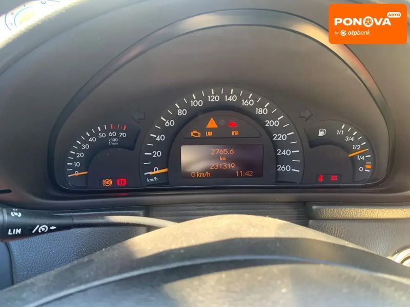 Mercedes-Benz C-Class, 2002 р., Бензин, 240 тис. км, Седан, Чорний, Львів AT-10404818 фото