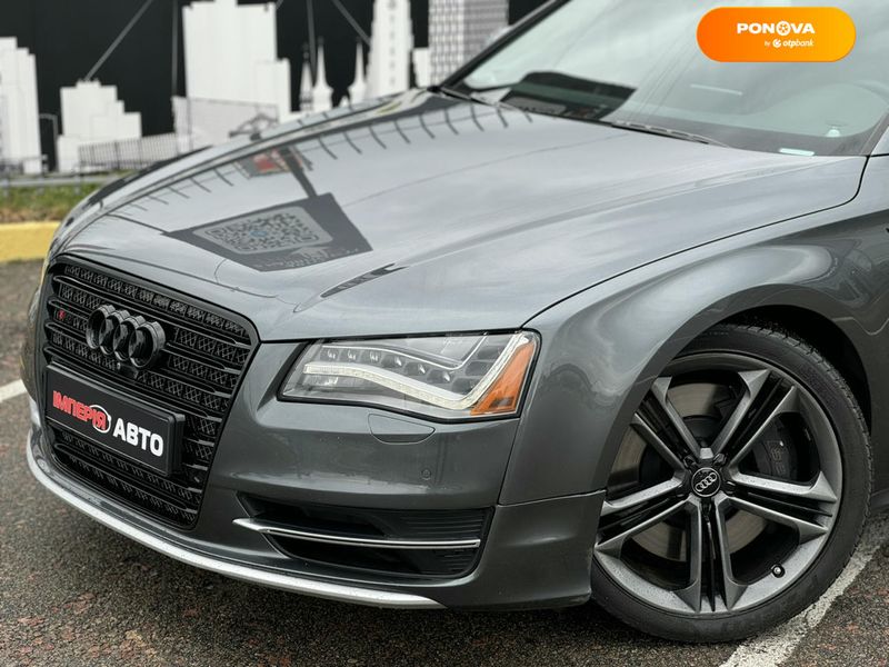 Audi S8, 2012, Бензин, 4 л., 245 тыс. км, Седан, Серый, Киев 114035 фото