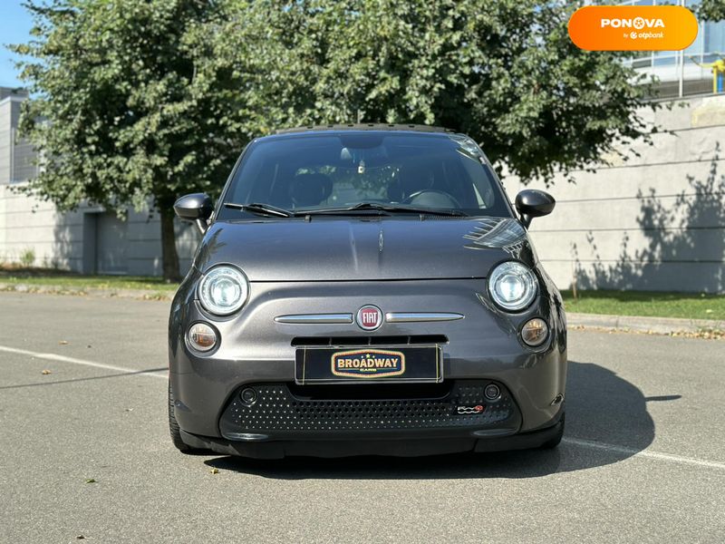 Fiat 500e, 2014, Електро, 174 тис. км, Хетчбек, Сірий, Київ 111322 фото