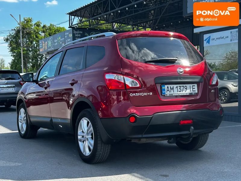Nissan Qashqai+2, 2011 г., Дизель, 204 тыс. км, Внедорожник / Кроссовер, Красный, Житомир AT-10417550 фото