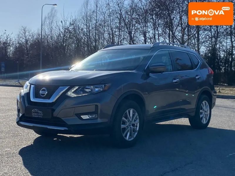 Nissan Rogue, 2017 р., Бензин, 138 тис. км, Позашляховик / Кросовер, Сірий, Львів AT-10400697 фото