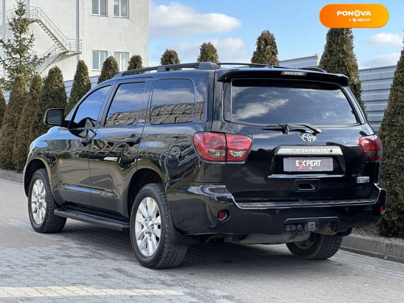 Toyota Sequoia, 2010, Газ пропан-бутан / Бензин, 5.66 л., 243 тис. км, Позашляховик / Кросовер, Чорний, Львів 31860 фото