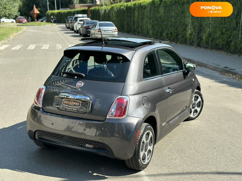 Fiat 500e, 2014, Електро, 174 тыс. км, Хетчбек, Серый, Киев 111322 фото