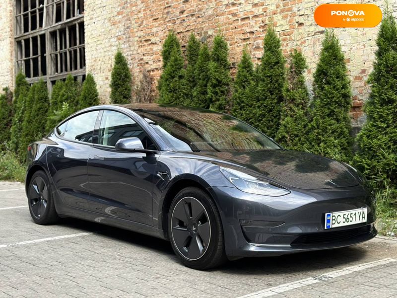 Tesla Model 3, 2022, Електро, 33 тис. км, Седан, Сірий, Львів 46690 фото