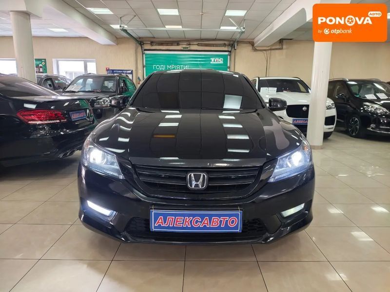 Honda Accord, 2014 г., Газ метан / Бензин, 193 тыс. км, Седан, Чорный, Кропивницкий (Кировоград) AT-10423982 фото