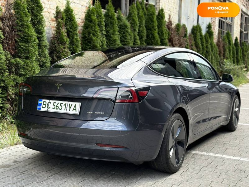Tesla Model 3, 2022, Електро, 33 тис. км, Седан, Сірий, Львів 46690 фото