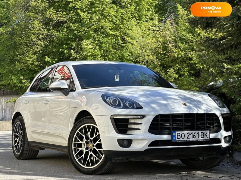 Porsche Macan, 2014, Дизель, 3 л., 125 тис. км, Позашляховик / Кросовер, Білий, Тернопіль Cars-Pr-53852 фото