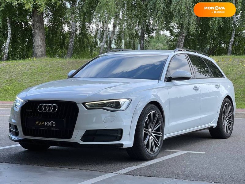 Audi A6 Allroad, 2015, Дизель, 2.97 л., 240 тыс. км, Универсал, Белый, Киев 49266 фото