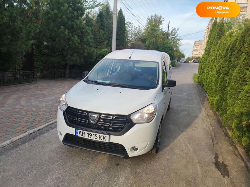 Dacia Dokker, 2017, Бензин, 90 тис. км, Мінівен, Білий, Вінниця Cars-Pr-180077 фото