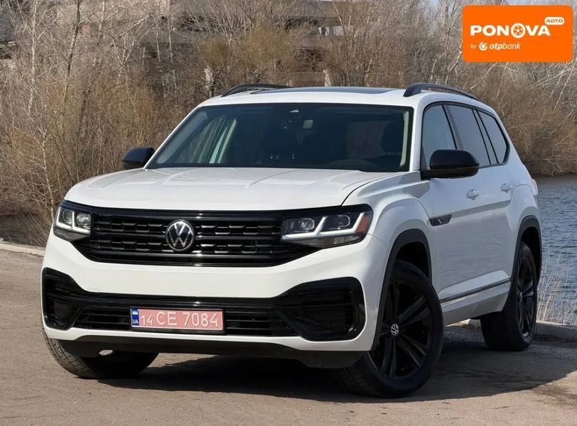 Volkswagen Atlas, 2022 г., Бензин, 105 тыс. км, Внедорожник / Кроссовер, Белый, Днепр (Днепропетровск) AT-10412057 фото