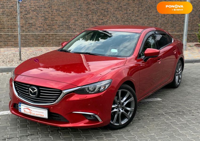 Mazda 6, 2016, Дизель, 2.19 л., 130 тис. км, Седан, Червоний, Одеса 110027 фото