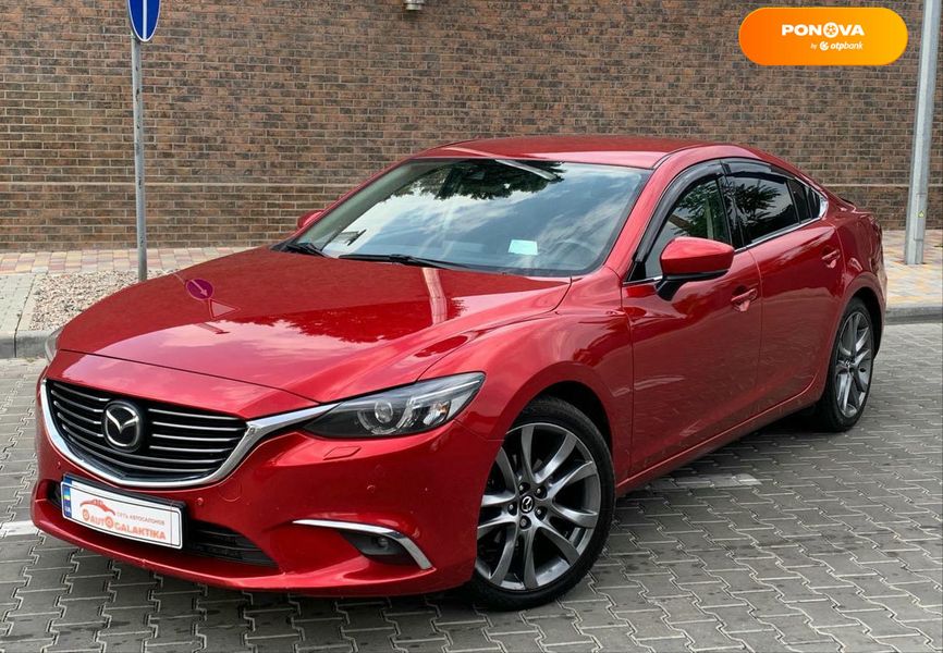 Mazda 6, 2016, Дизель, 2.19 л., 130 тис. км, Седан, Червоний, Одеса 110027 фото