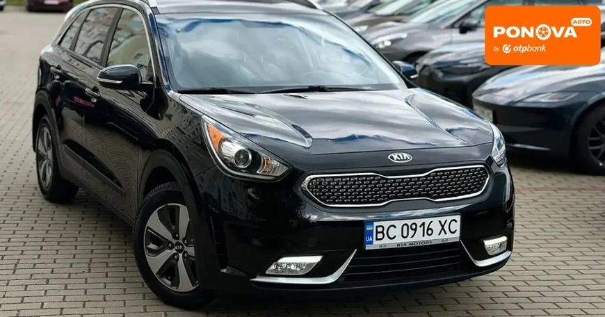 Kia Niro, 2019 р., Гібрид (HEV), 156 тис. км, Хетчбек, Чорний, Львів AT-10418372 фото