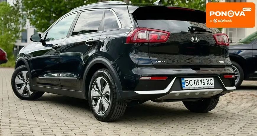 Kia Niro, 2019 р., Гібрид (HEV), 156 тис. км, Хетчбек, Чорний, Львів AT-10418372 фото