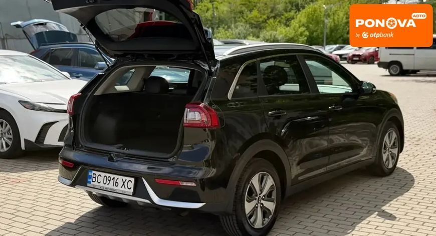 Kia Niro, 2019 р., Гібрид (HEV), 156 тис. км, Хетчбек, Чорний, Львів AT-10418372 фото